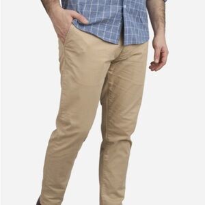 Classic Tan Chinos for Men